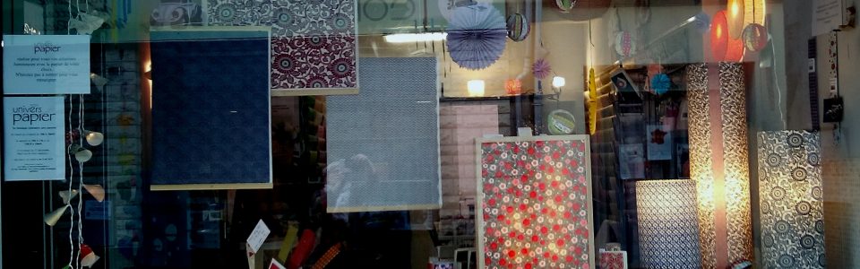 Papier japonais à acrcocher au mur
