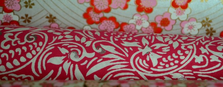 Papier japonais assortis