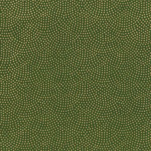Papier japonais vert points dorés