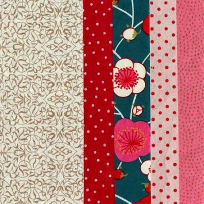 DIY guirlande lumineuse rose en papiers japonais