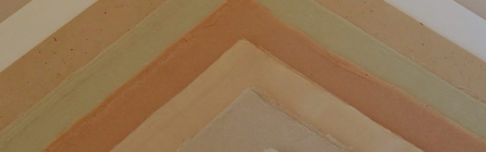 Papier japonais en fibres naturelle, kozo
