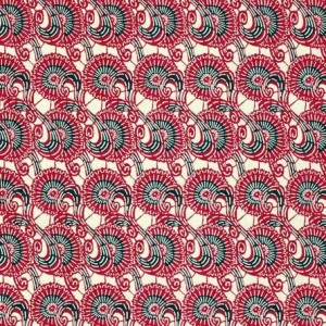 Papier japonais rouge et noir
