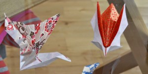 Papier japonais pour l'origami