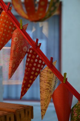 Papier japonais utilisé pour les décorations de Noel