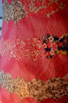 Papier japonais pour une robe de papiers