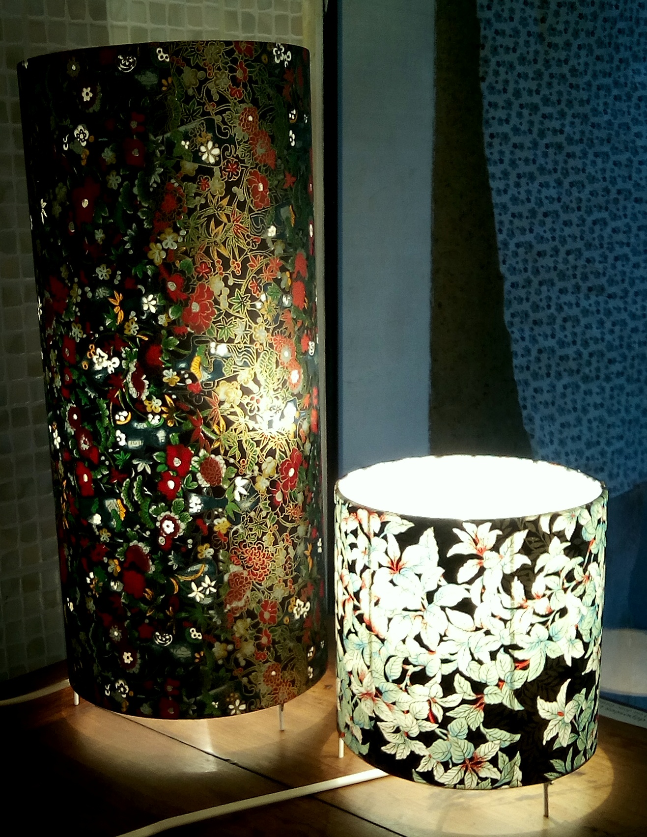 lampe papier japonais