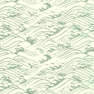 Papier japonais vagues argentées